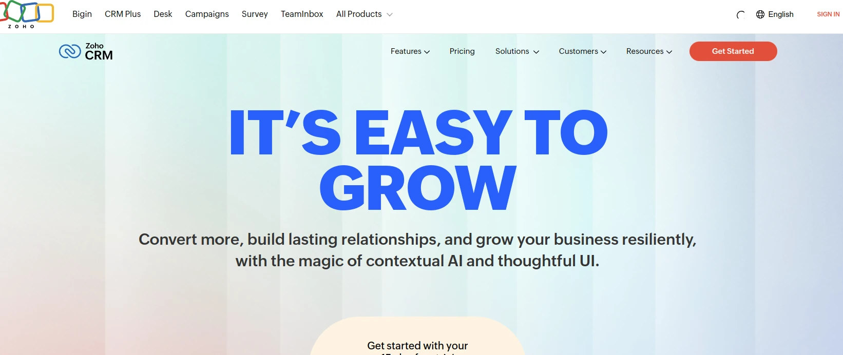 Zoho CRM
